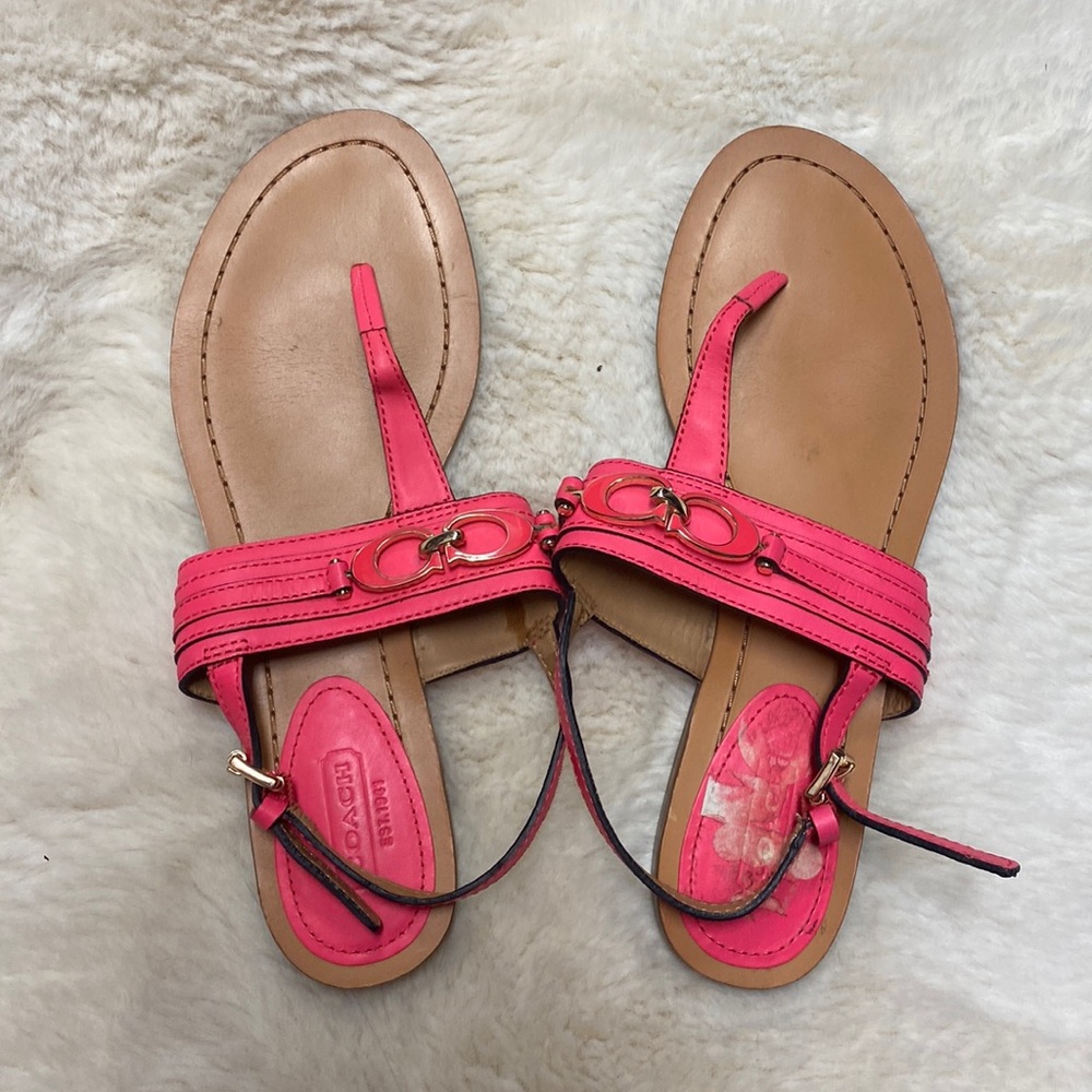 Coach sandals